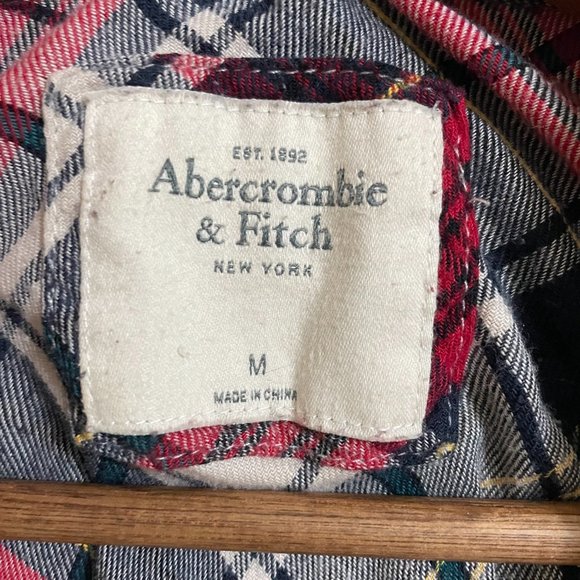 Abercrombie & Fitch Flannel Button-Down Shirt - Picture 6 of 6